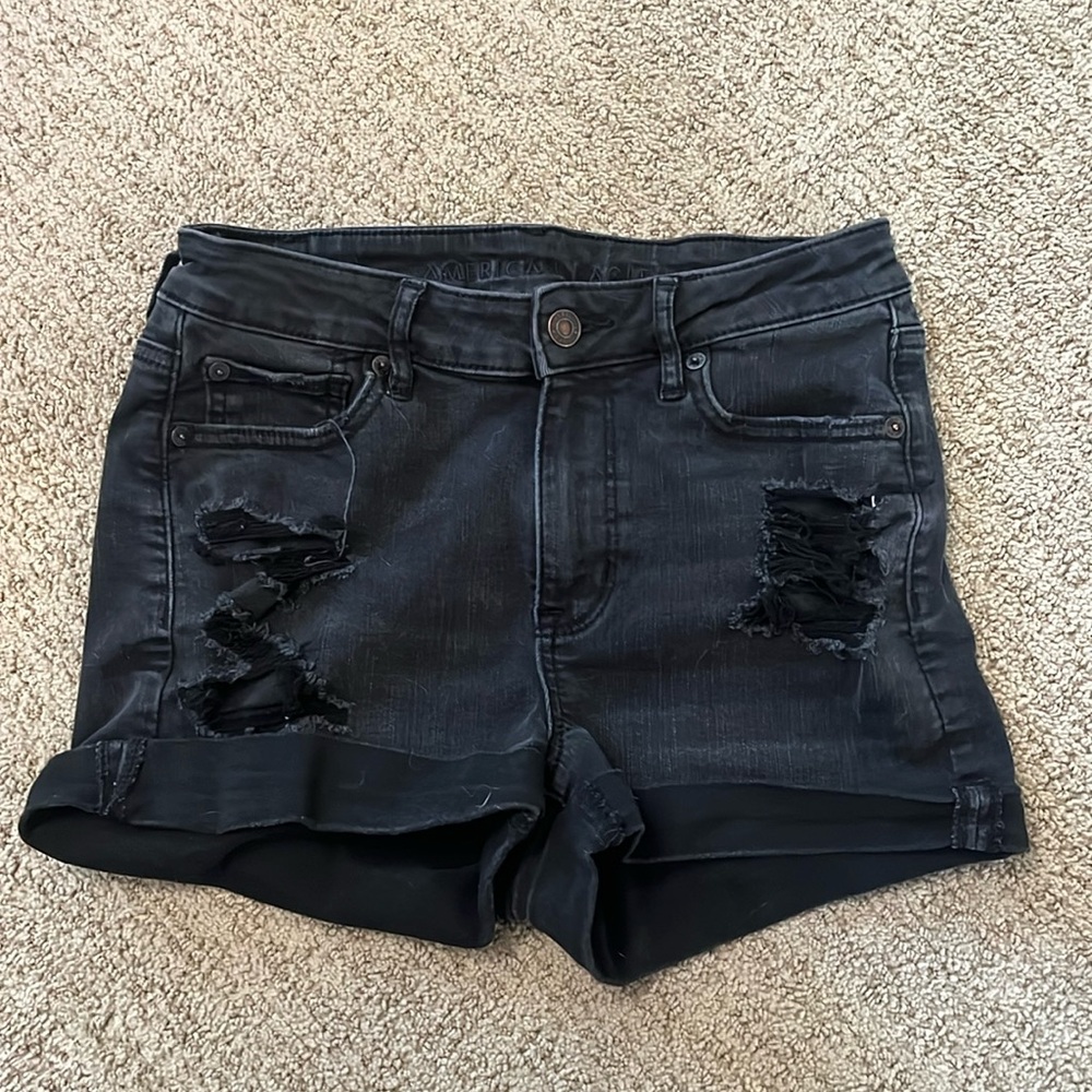 american eagle jean shorts